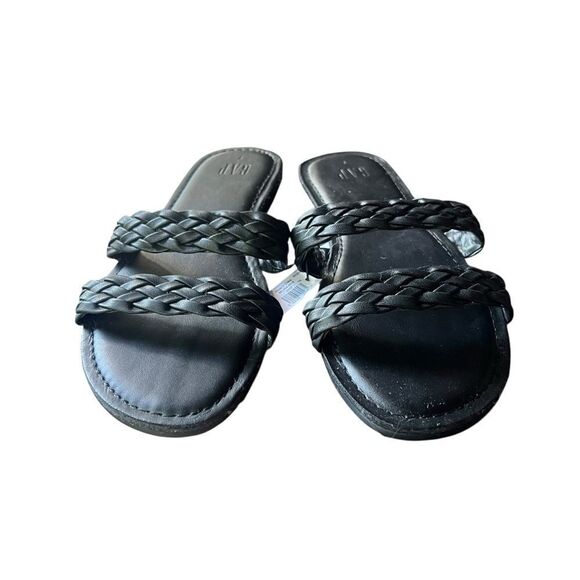 NWT!‎ Gap black braided sandals. Size 7 - Picture 6 of 8